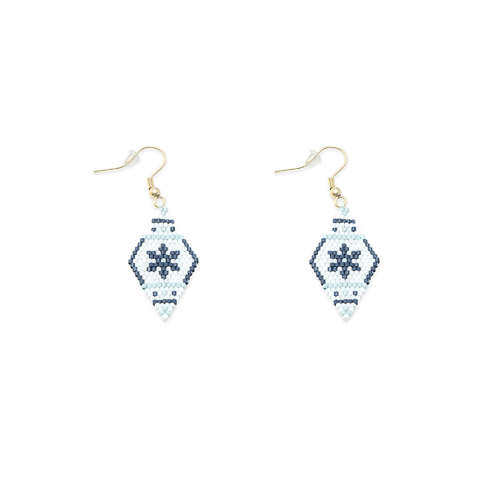 High Country Frost Beaded Earrings