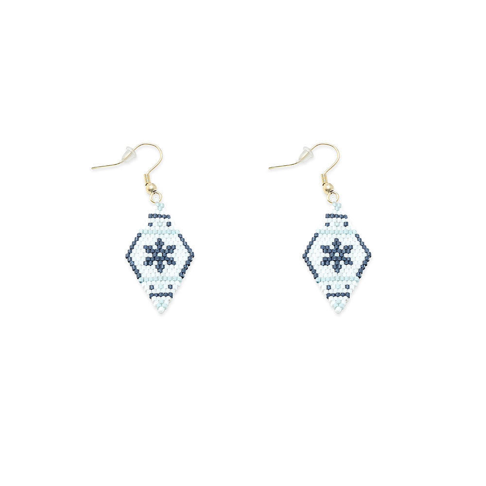 High Country Frost Beaded Earrings
