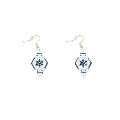 High Country Frost Beaded Earrings