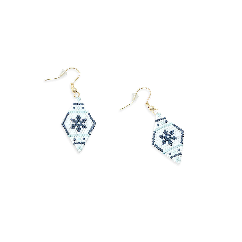 High Country Frost Beaded Earrings