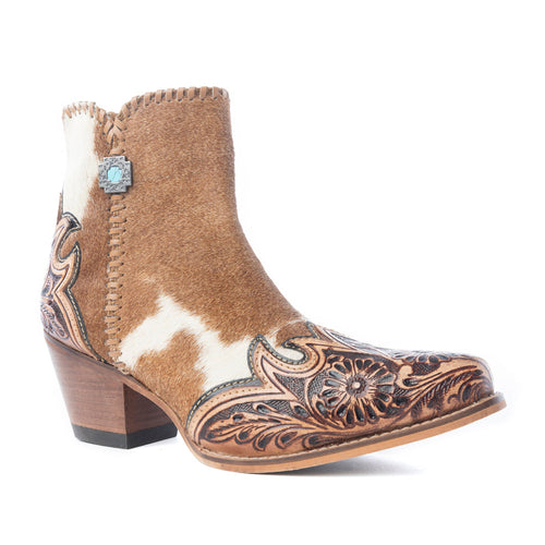 Mesa Hideaway Booties in Caramel