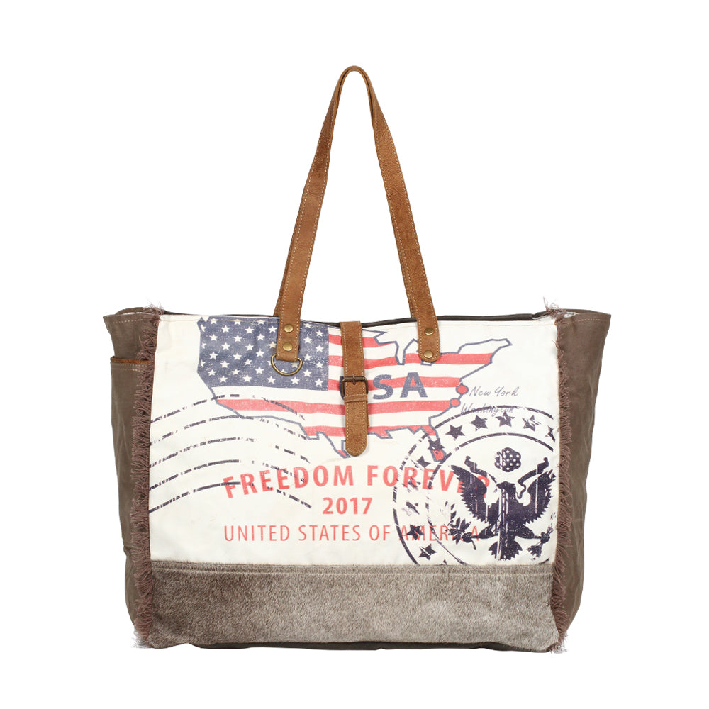 Partisan Weekender Bag - Myra Bags