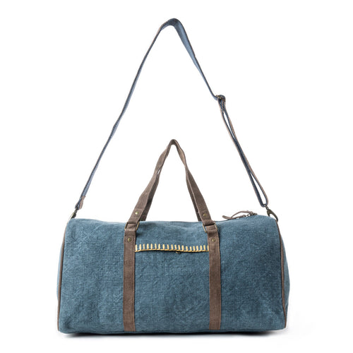 Rustic Roamer traveler Bag in Blue
