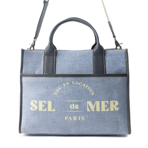 Sel de Mer Shoulder Bag in Blue