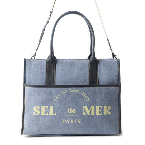 Sel de Mer Tote Bag in Blue