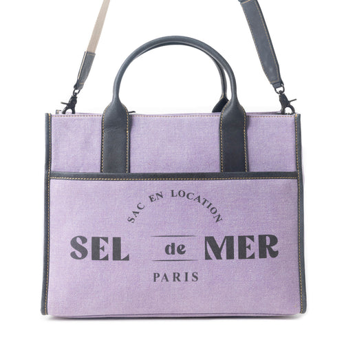 Sel de Mer Shoulder Bag in Purple