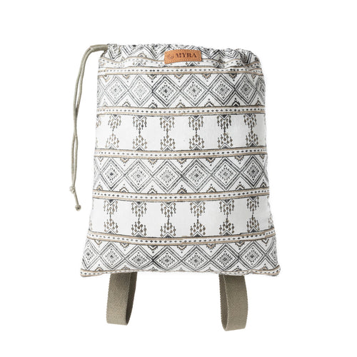 Boheme Mesa Canvas Backpack in Tribal Ink