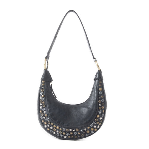 Midnight Mesa Shoulder Bag in Dusty Onyx