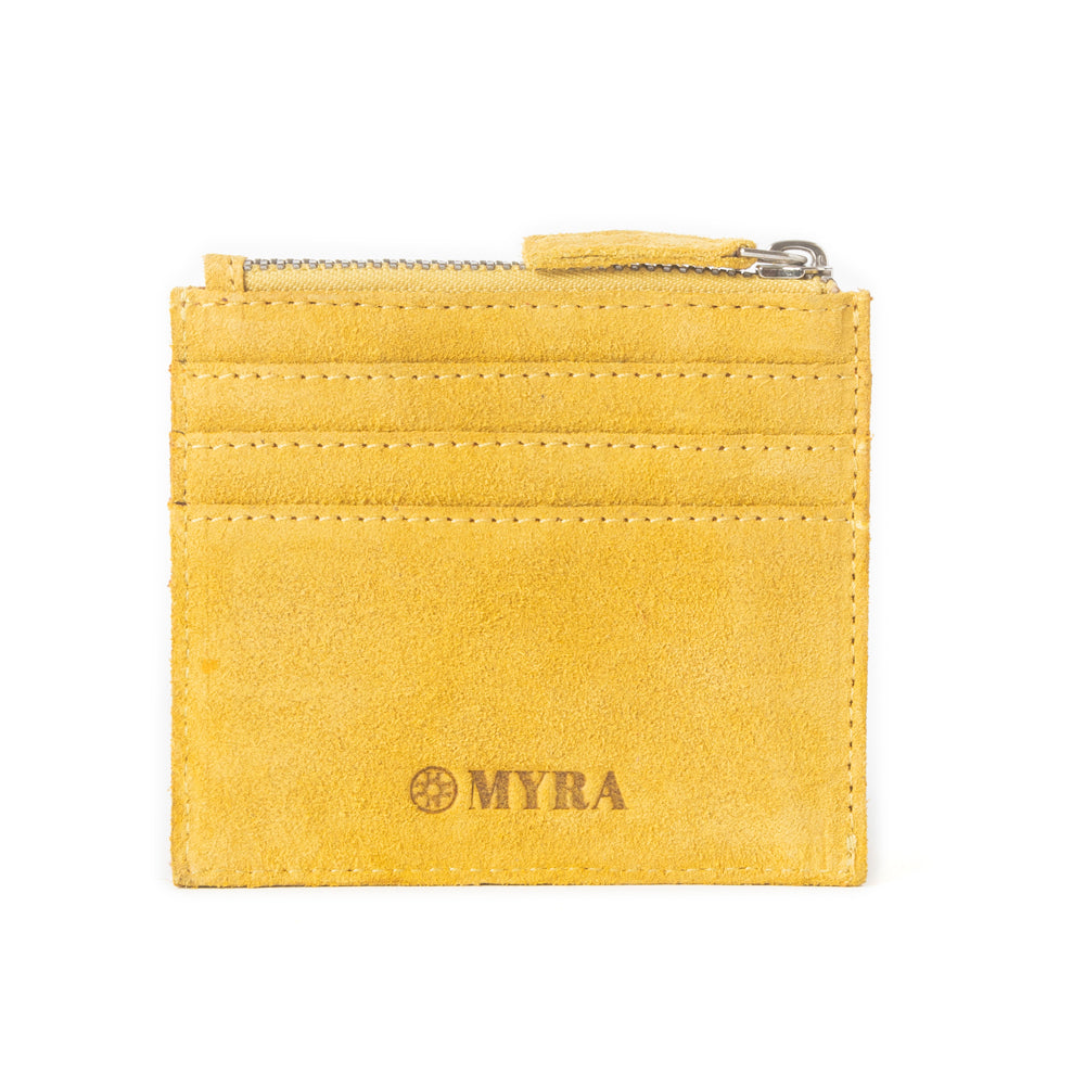 Cactus Sky Western Embroidered Credit Card Holder in Yellow