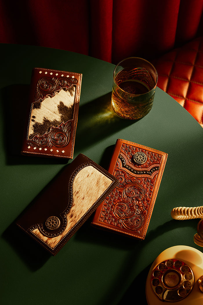 Lonehorn Hairon Leather Wallet Variant Combo