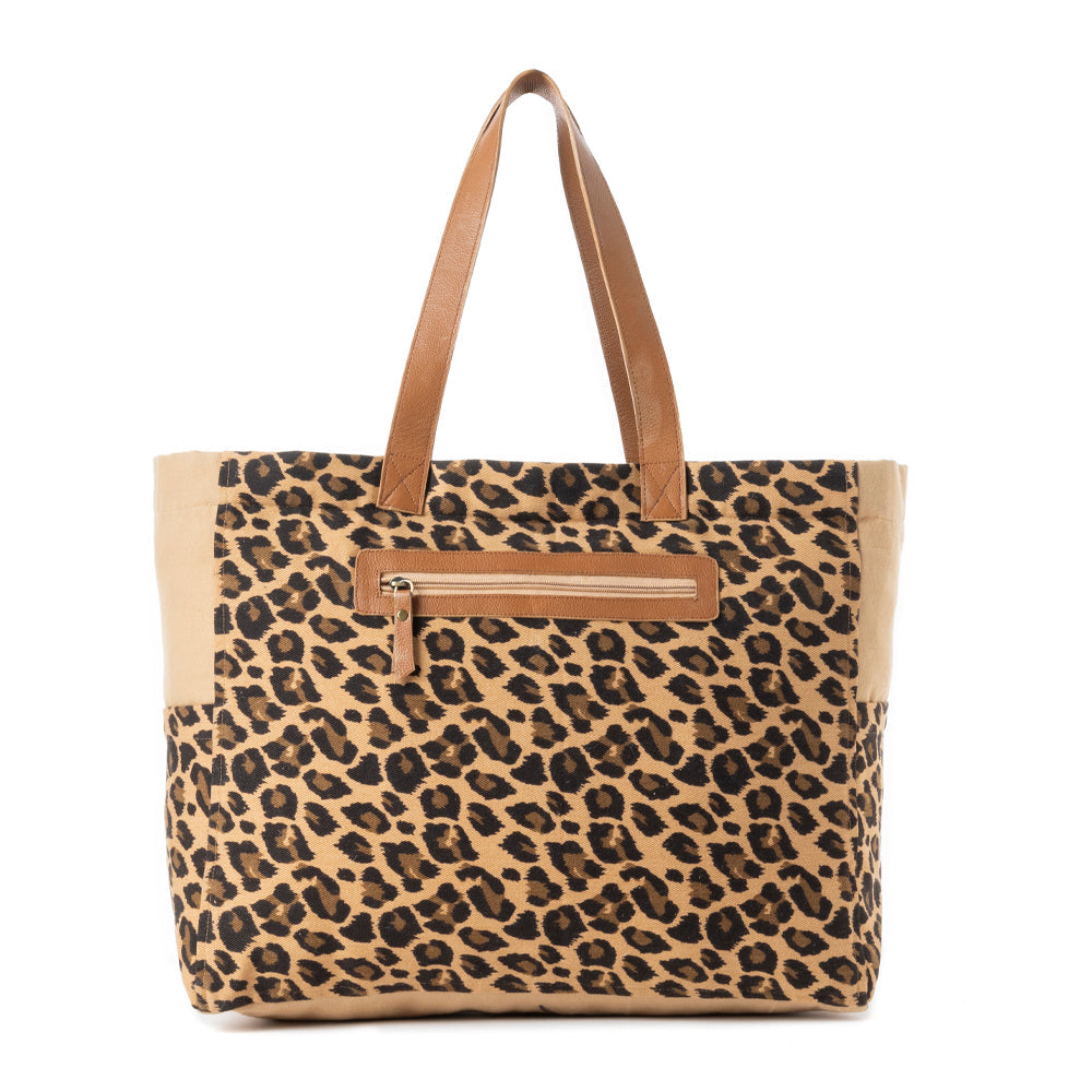 Panthera Cowgirl Weekender Bag in Jaguar Print