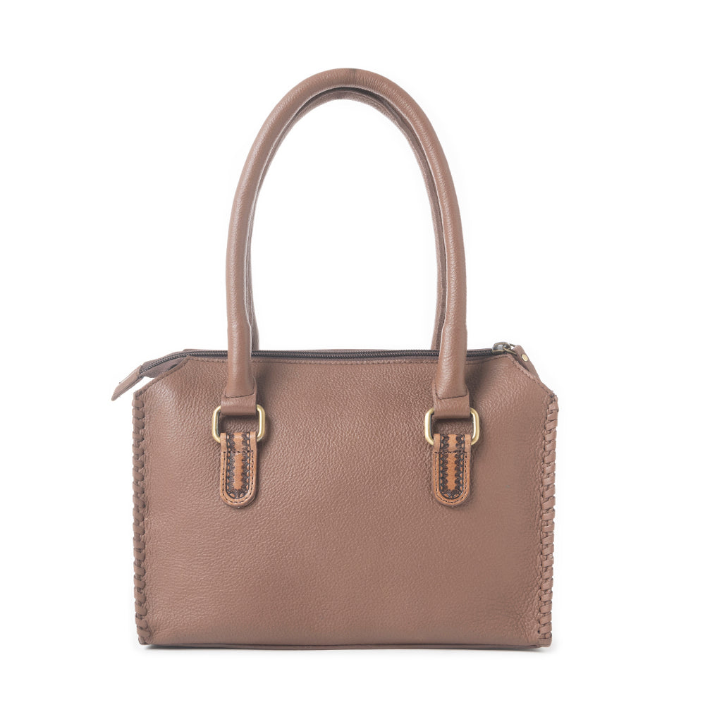 Midnight Grace Handtooled Leather Bag in Brown