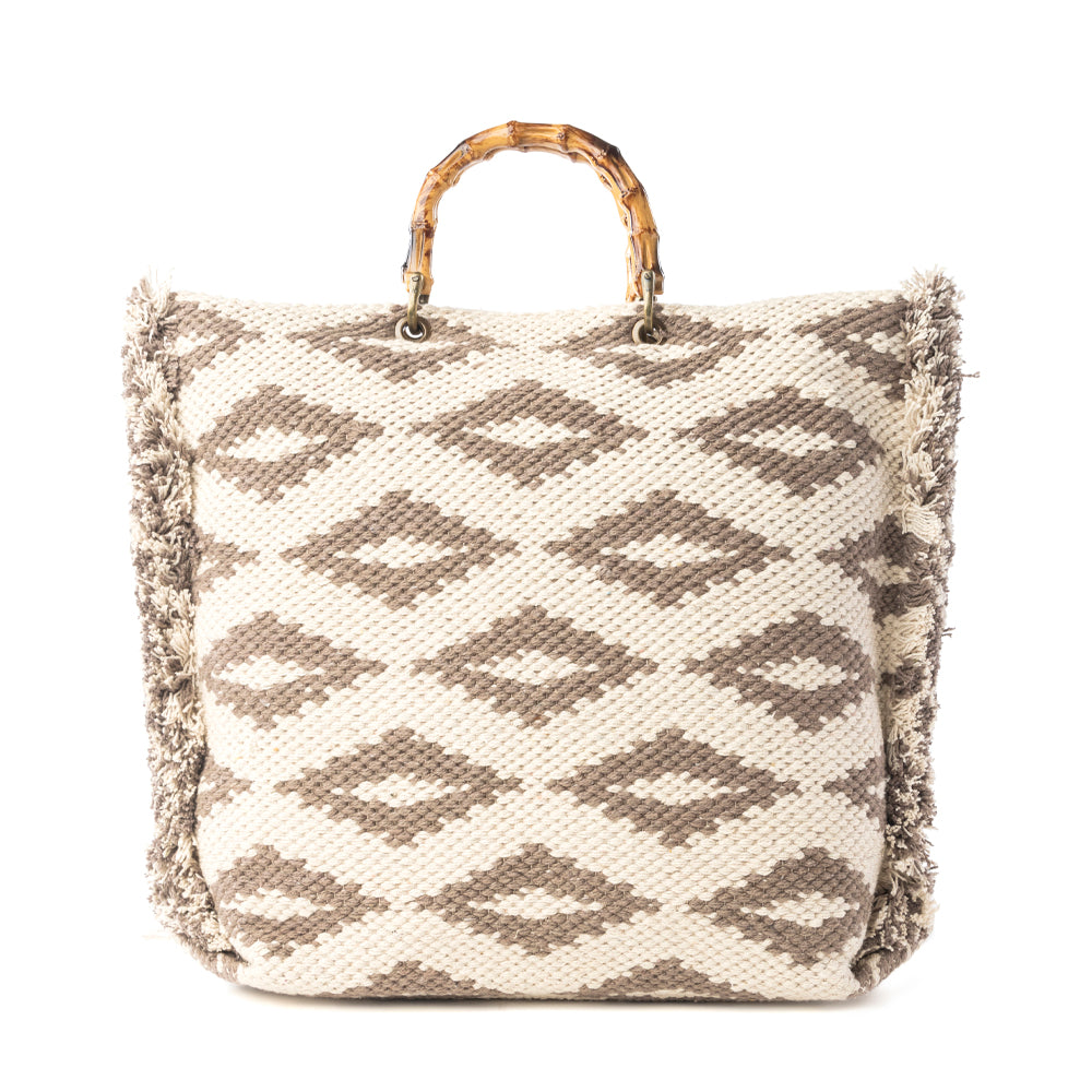 Solana Weave Hand Embroidered Tote Bag Variant Combo
