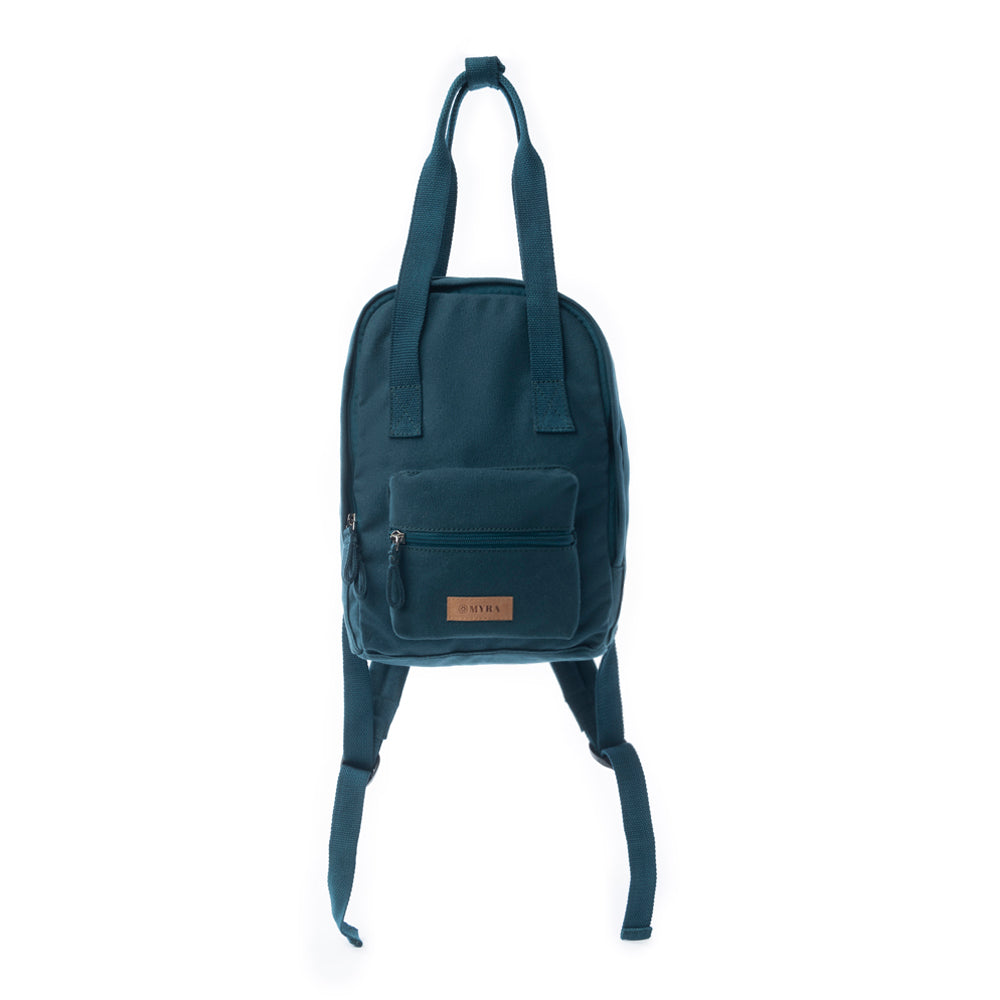 Summit Blue Cotton Backpack in Marine Blue