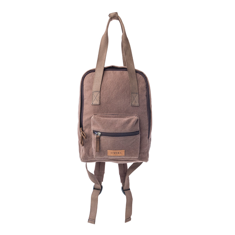 Silent Dune Cotton Backpack in Khaki Taupe