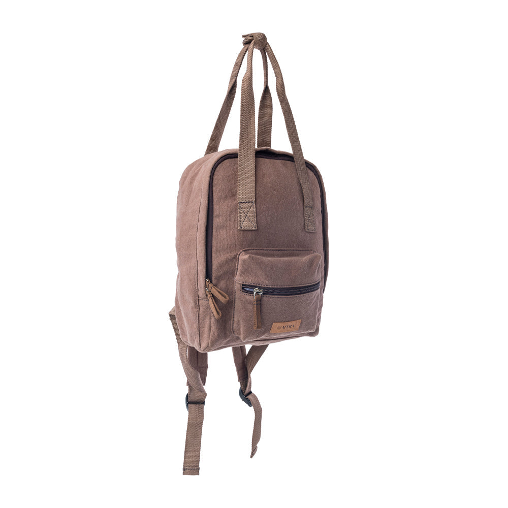 Silent Dune Cotton Backpack in Khaki Taupe