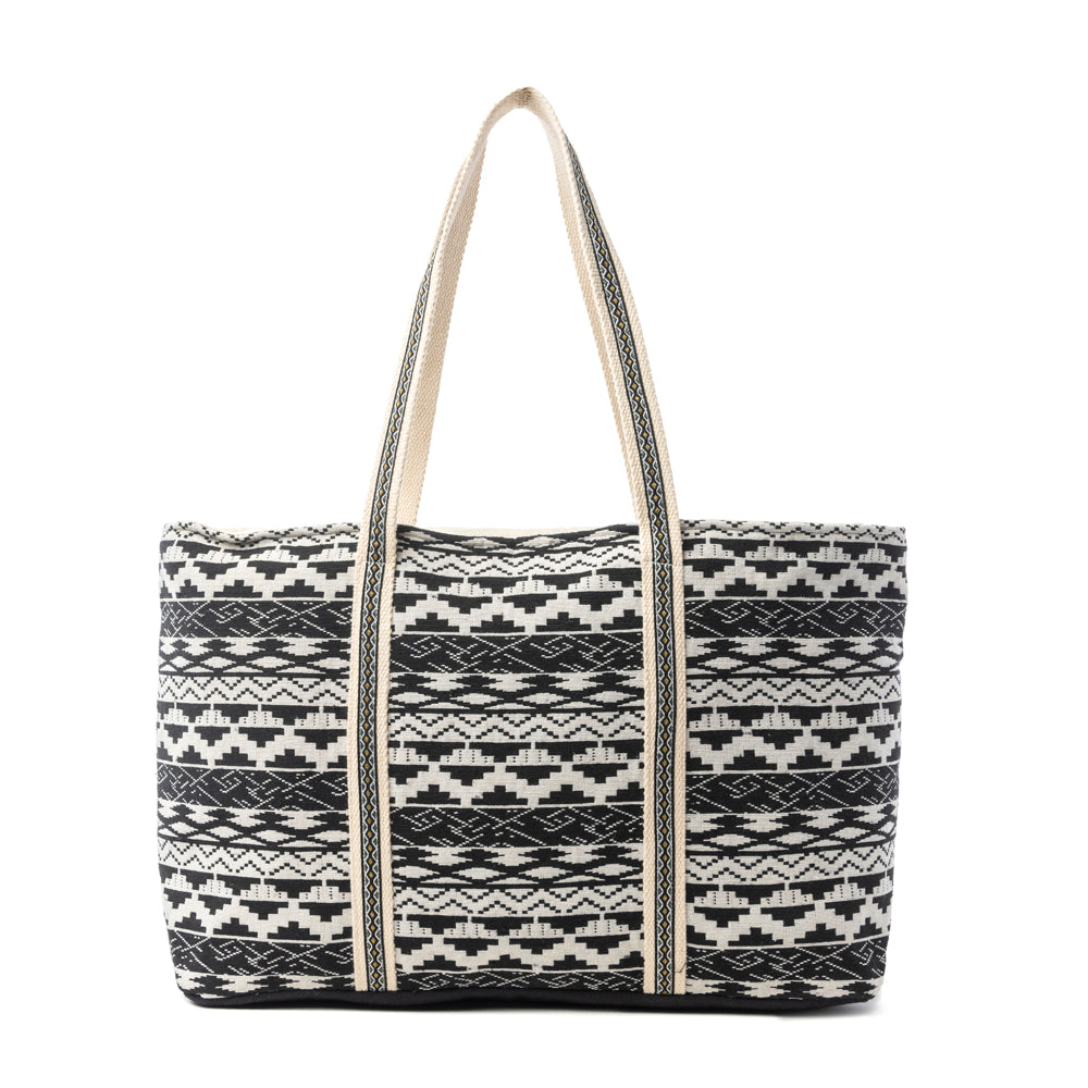 Nocturne Mesa Weekender Bag in Midnight Ivory