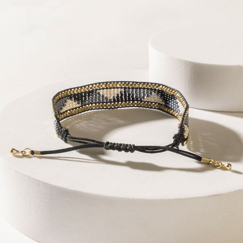 Juniper Moon Bracelet in Faded Black