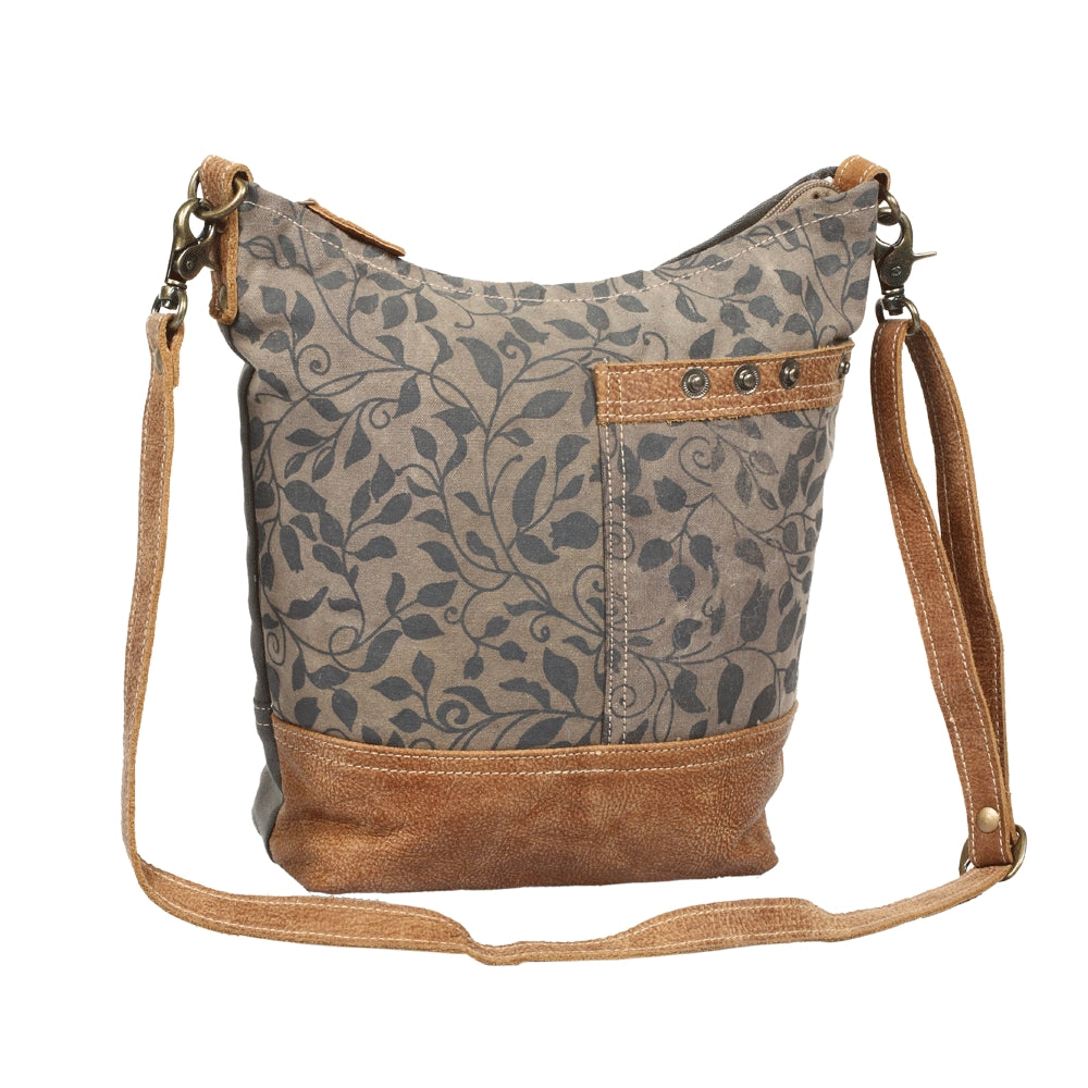 Aloe Print Shoulder Bag