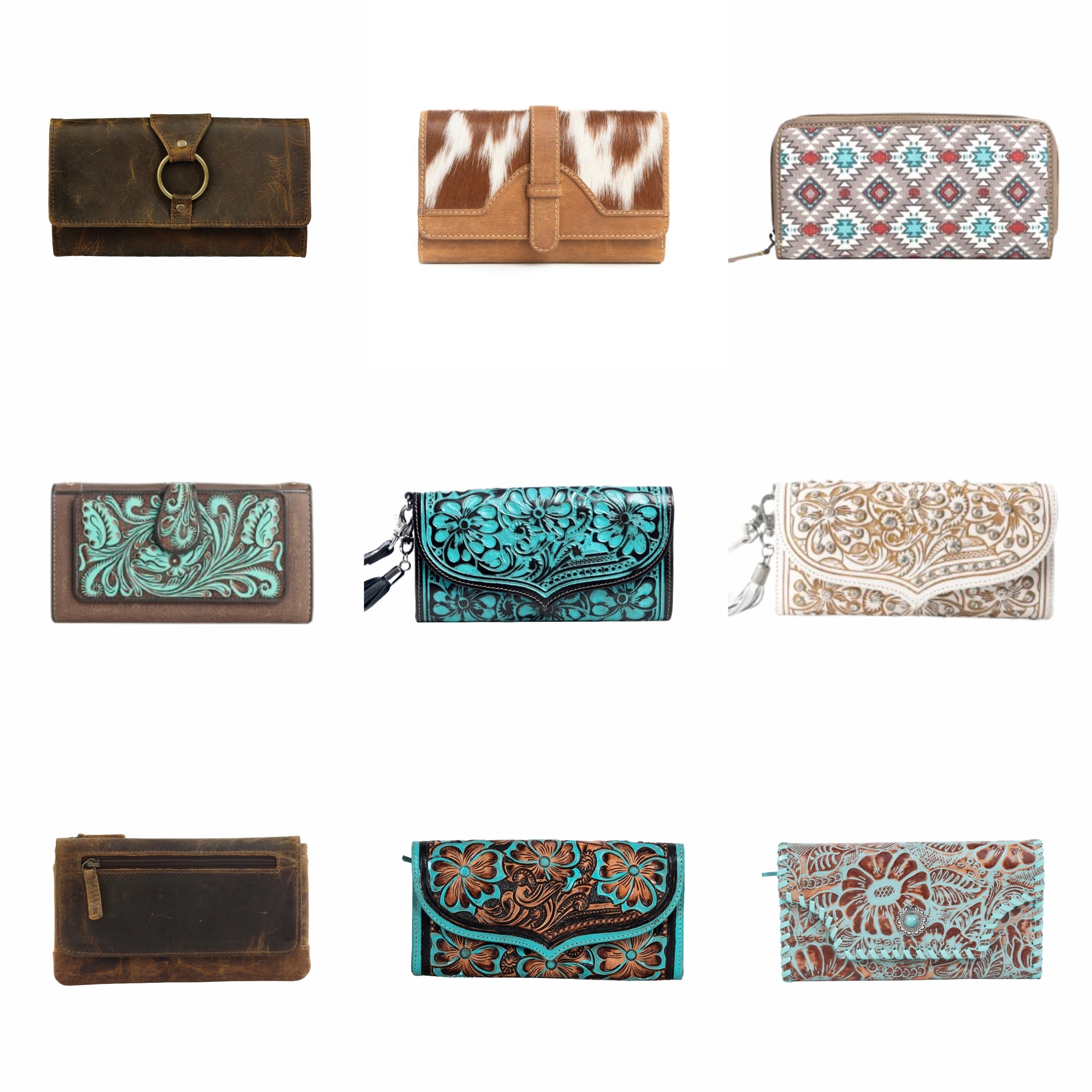 The Western Wanderer Wallet Best Seller Combo