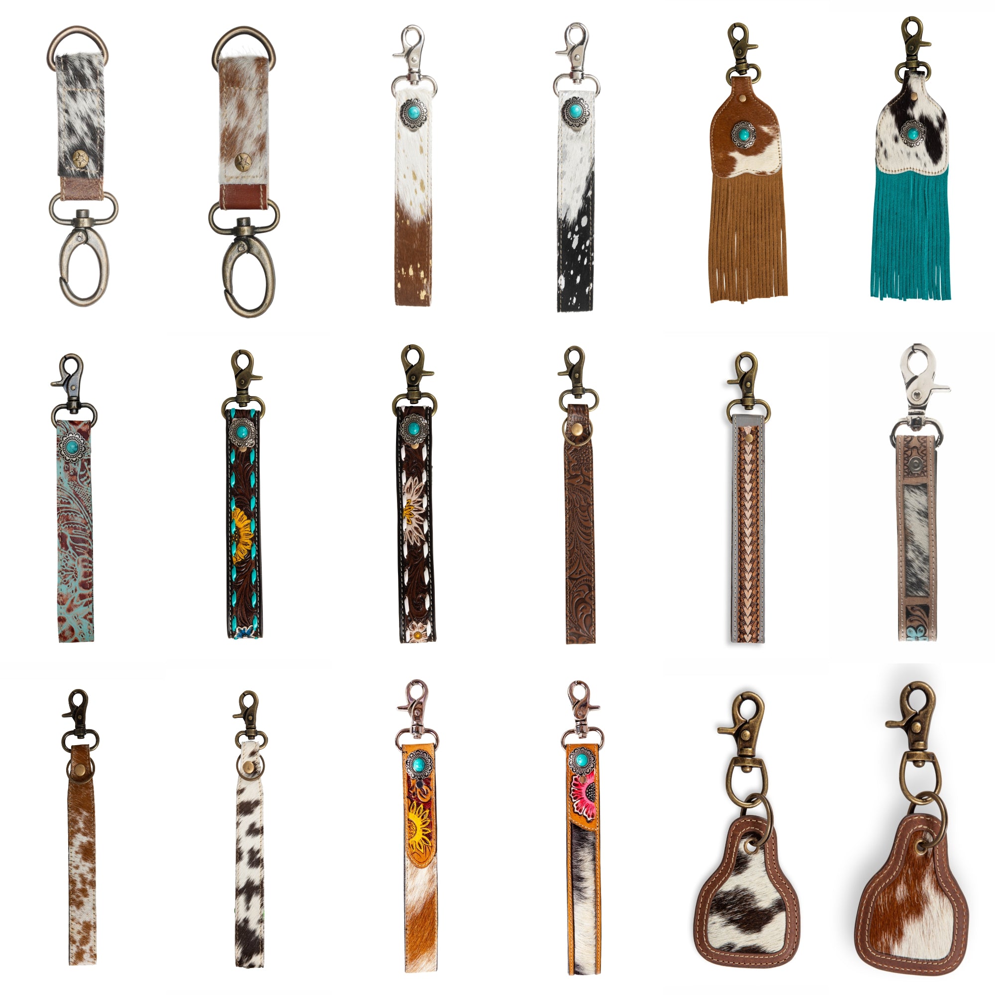 Western Charm Keychain Collection