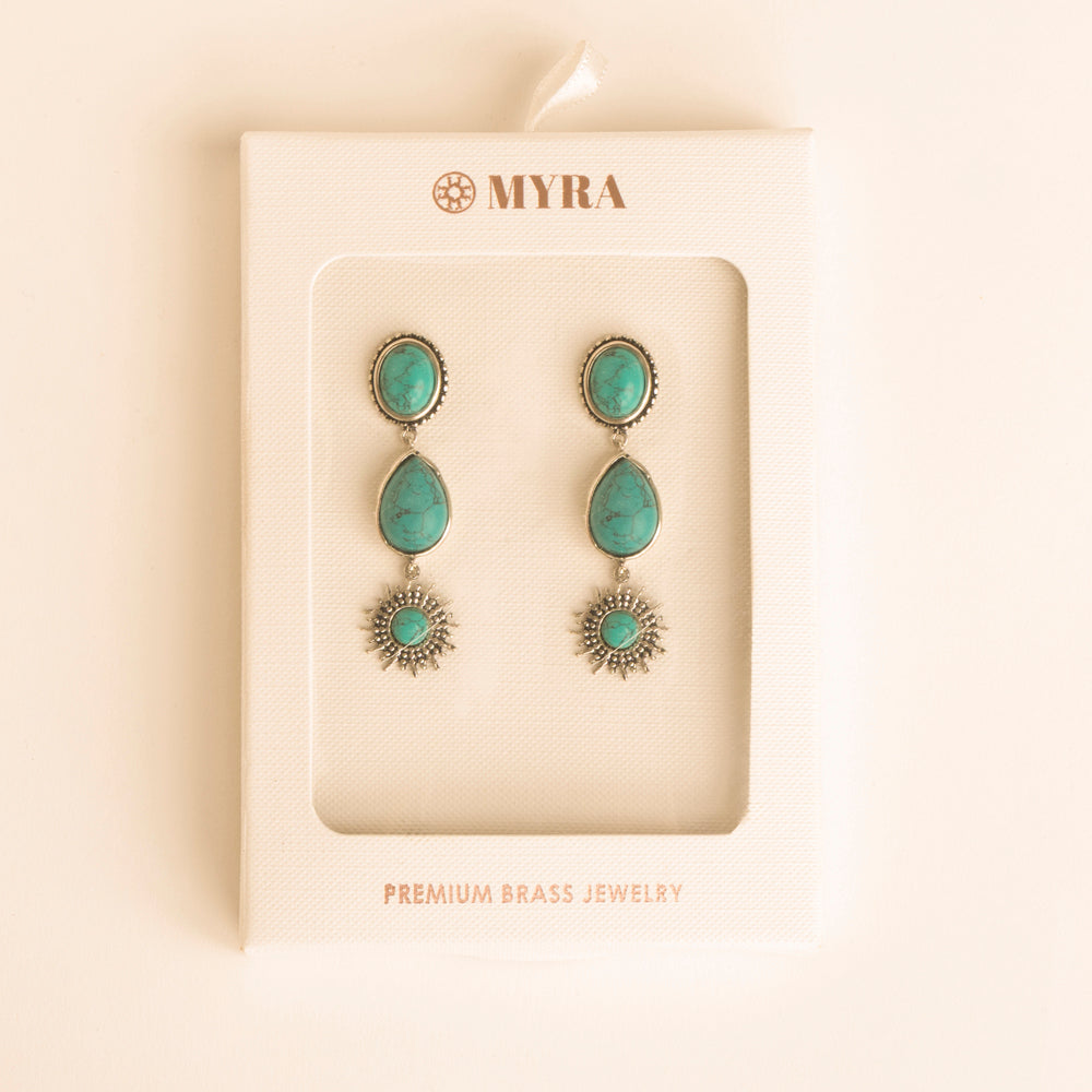 Wildlight Spirit Earrings in Mirage Teal