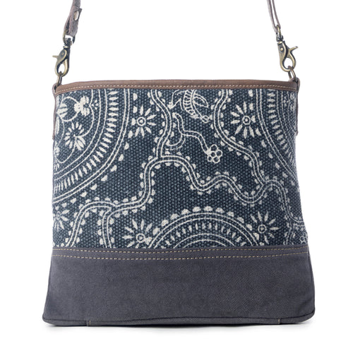 Navy Kilim Shoulder Bag