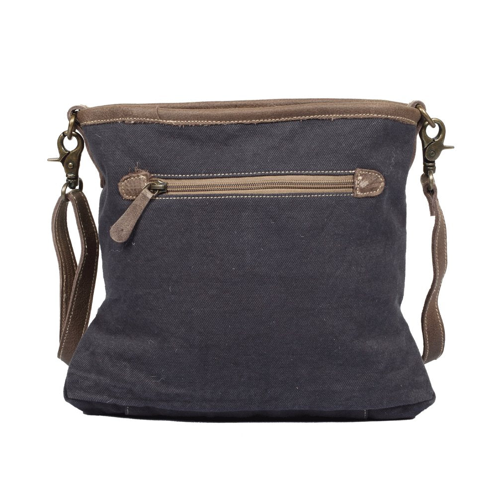 Navy Kilim Shoulder Bag - Myra Bags