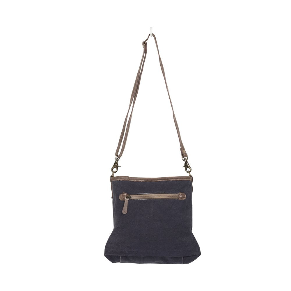 Navy Kilim Shoulder Bag - Myra Bags