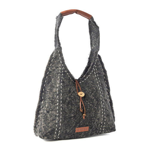 Ravencliff Shoulder Bag in Midnight Stitch