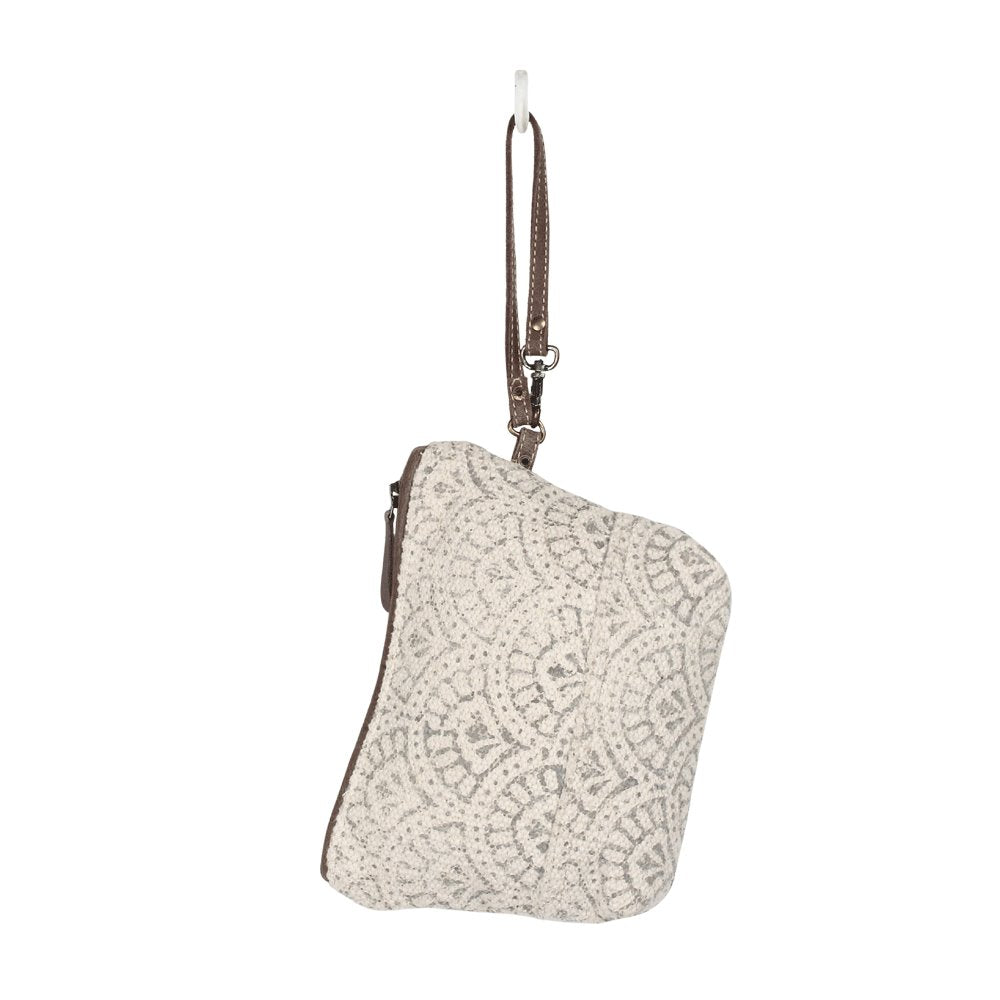 Hoop And Hair-On Strip Pouch