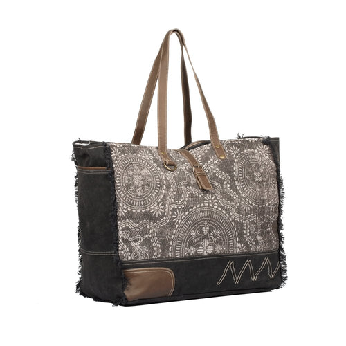 Gleam Floral Weekender Bag