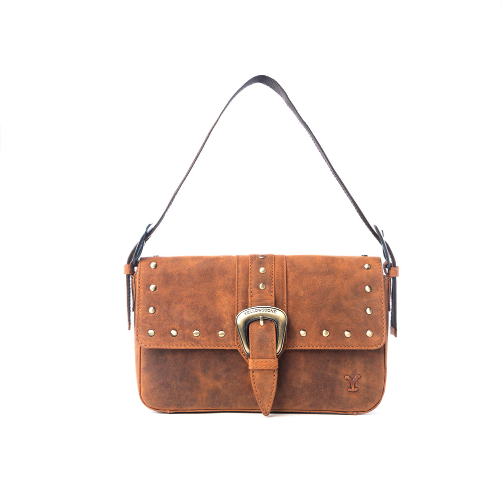 Yellowstone Amber Paradise Handbag with Rivets
