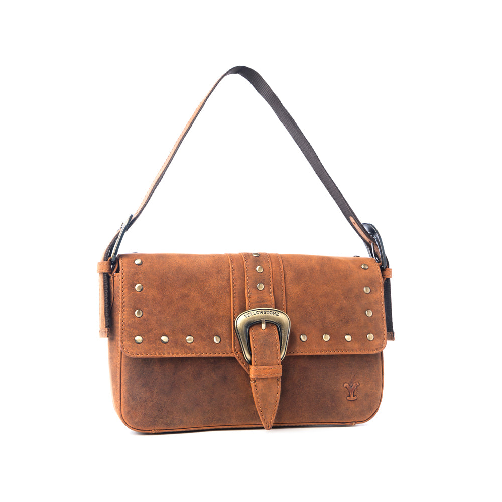 Yellowstone Amber Paradise Handbag with Rivets