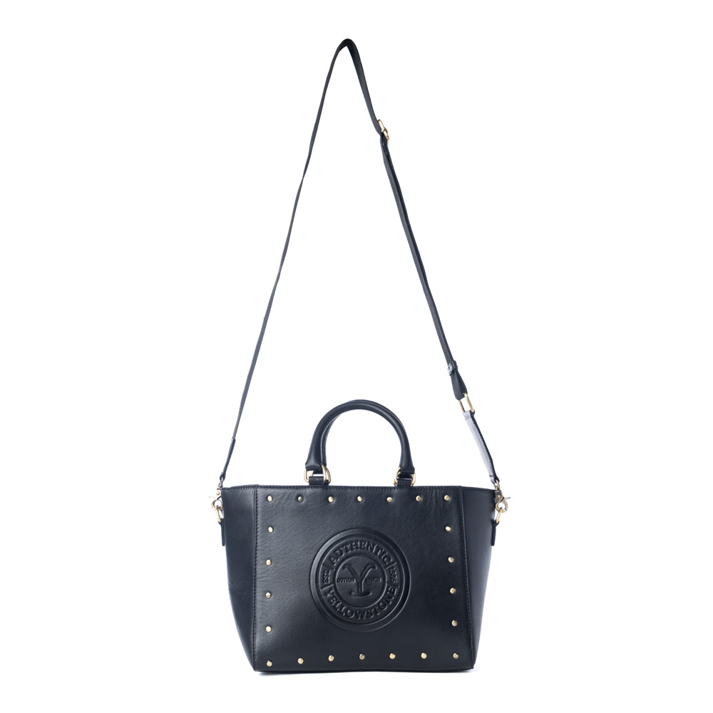Yellowstone Valley Soul Studded & Embossed Tote Leather Bag Variant Combo