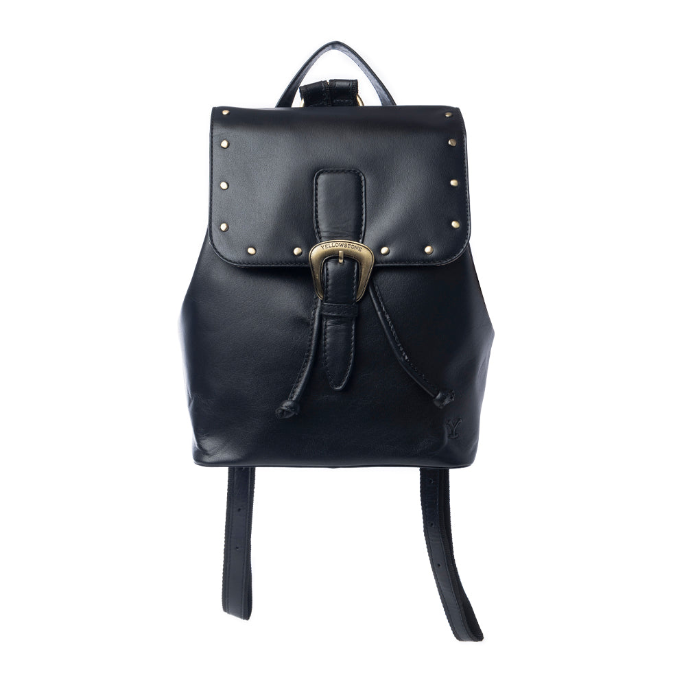 Yellowstone Longhorn Studded Leather Backpack Variant Combo