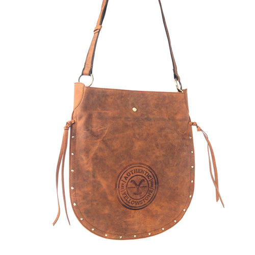Yellowstone Amber Frontier Studded Sling Bag