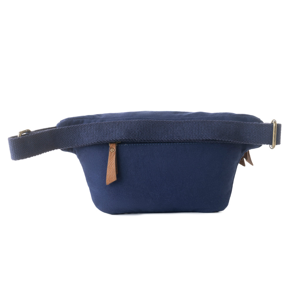 High Noon Fanny Pack for Women in navy with printed detail