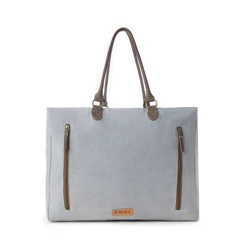 Myra Paisley Plains Weekender Bag in Cowboy Blue