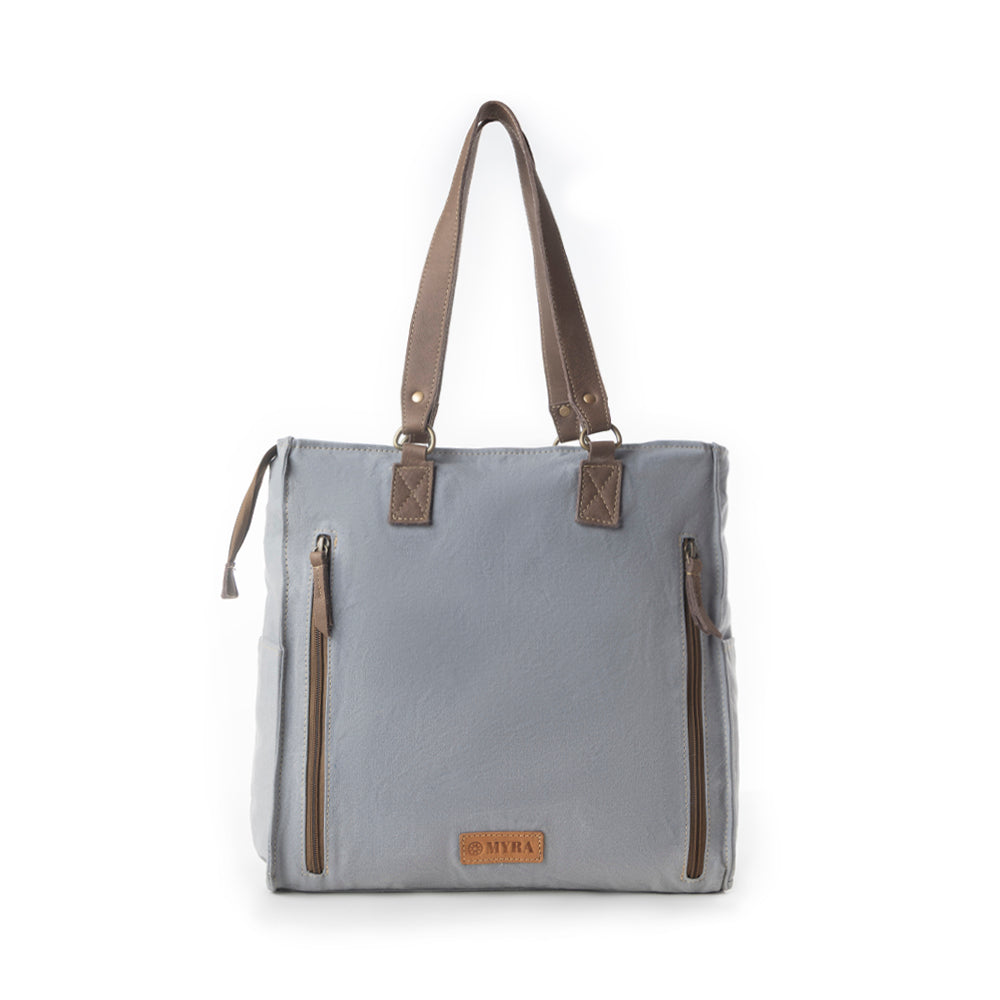 Myra Paisley Plains Concealed Carrybag in Faded Denim