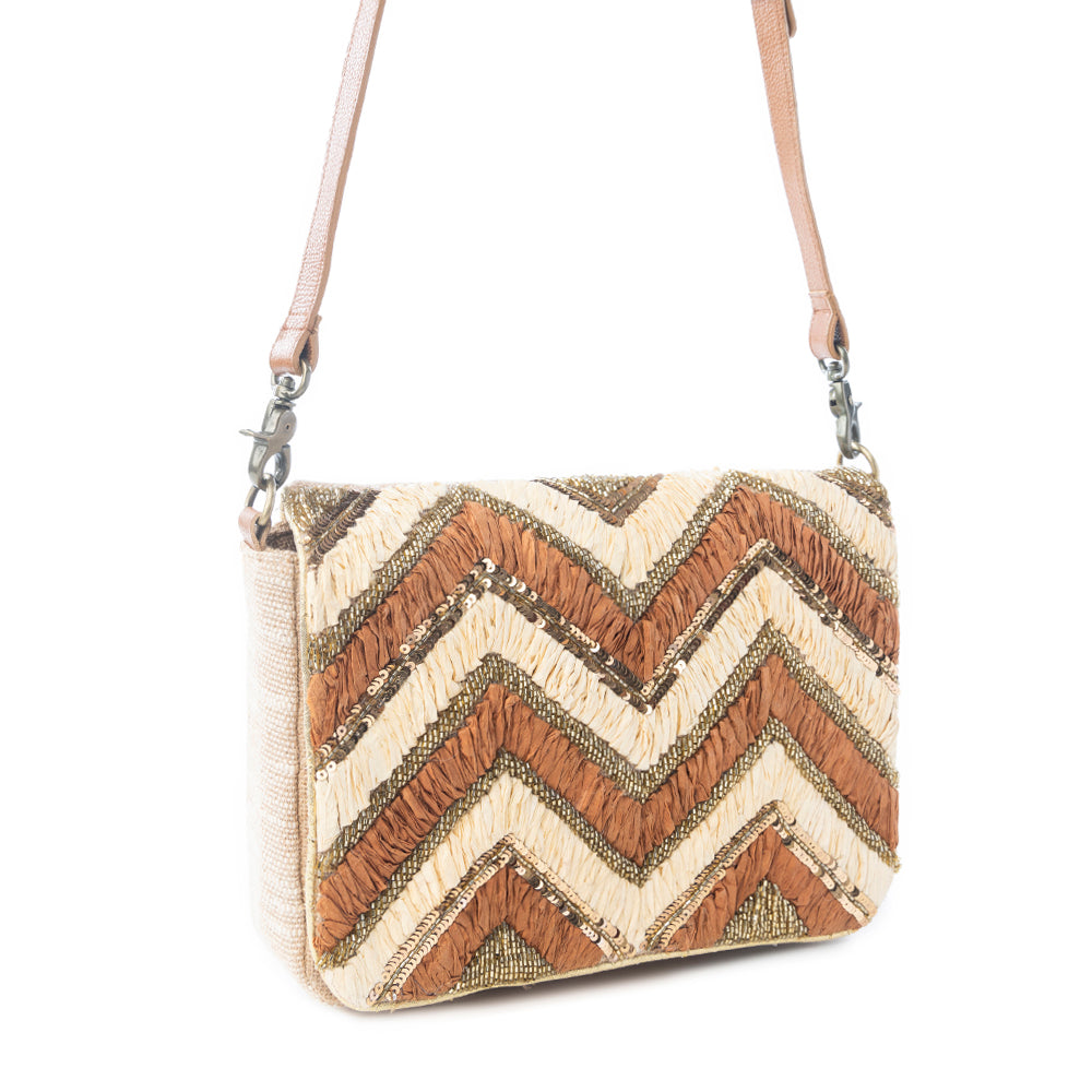 Sahara Sol Crossbody Bag in Radiant Topaz
