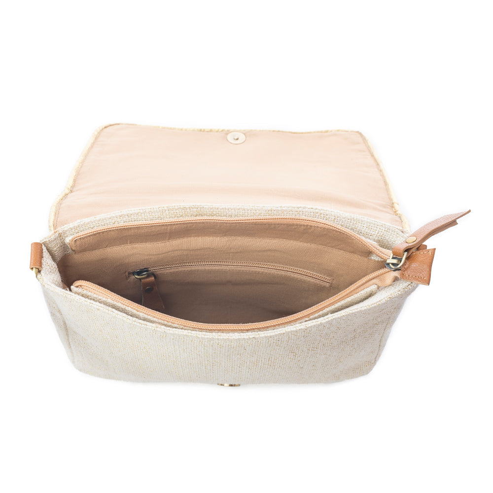 Chevron Valley Crossbody Bag in Spring Glow
