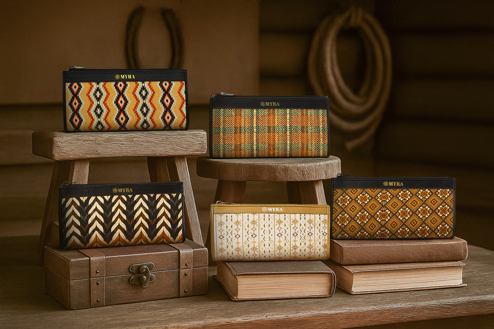 Buena Mia Multi-Pouch Bag In Dark brown