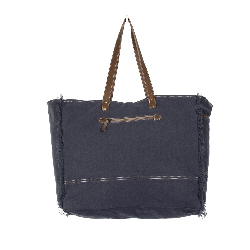 Sylvan Blue Weekender Bag - Myra Bags