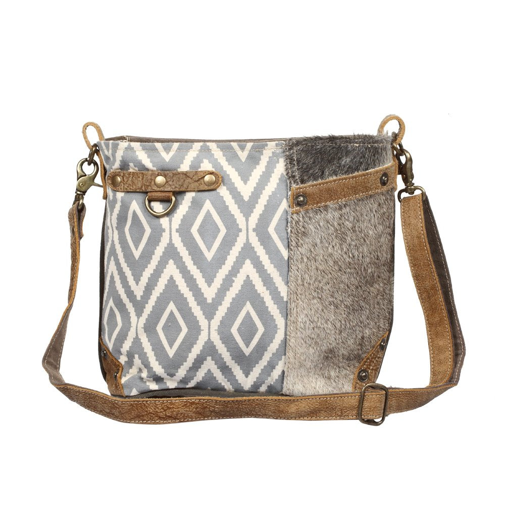 Washed-Out Side Pocket Shoulder Bag - Myra Bags