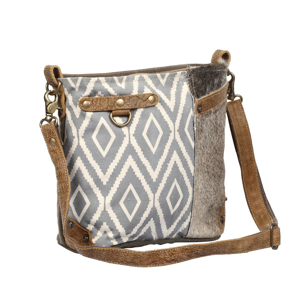 Washed-Out Side Pocket Shoulder Bag - Myra Bags