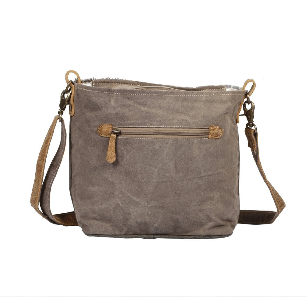 Washed-Out Side Pocket Shoulder Bag - Myra Bags