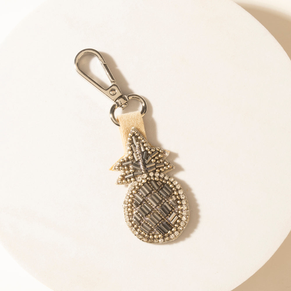 Moonlit Agave Keychain in Ice Crystal