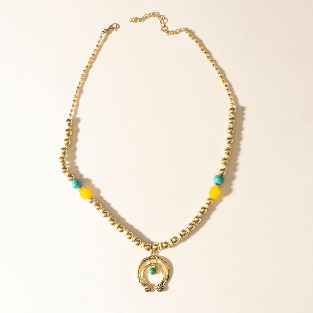 Sunshine Naja Necklace in High Noon