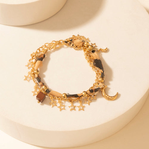 Startrail Charm Bracelet in Range Noon